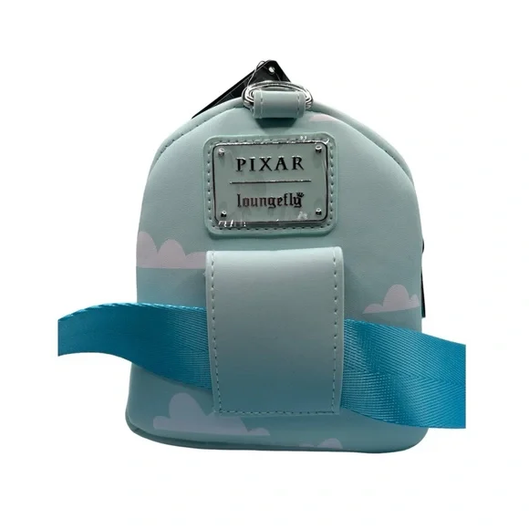 NWT Loungefly Disney Pixar Up Carl's House & Balloons Wristlet Fanny Pack Bag - Picture 8 of 12